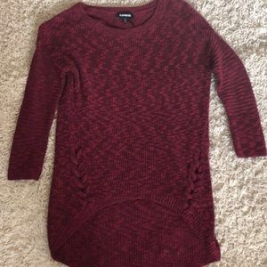Maroon sweater!